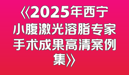 《2025年西宁小腹激光溶脂专家手术成果高清案例集》