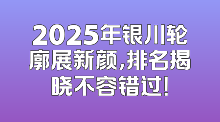 2025年银川轮廓展新颜，排名揭晓不容错过！