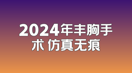 2024年丰胸手术 仿真无痕