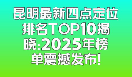 昆明最新四点定位排名TOP10揭晓：2025年榜单震撼发布！