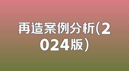 再造案例分析（2024版）