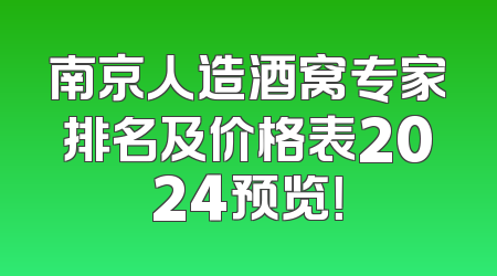 南京人造酒窝专家排名及价格表2024预览！